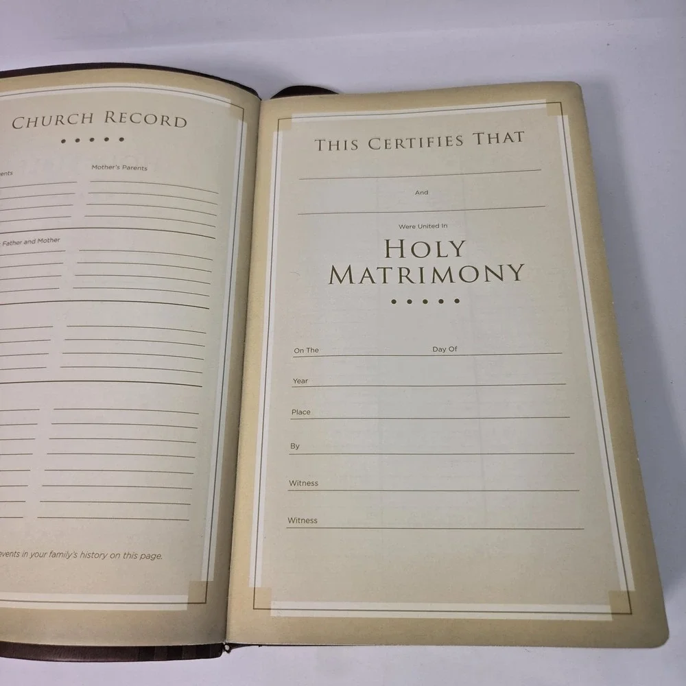 Holy Bible NIV New International Version‎ Zondervan Brown LeatherSoft 2011